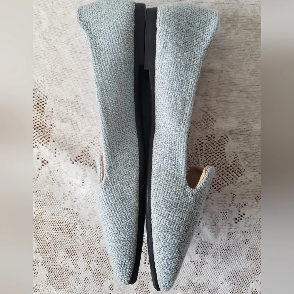 NWOT Flat Shoes Color Light Blue Size EU 40